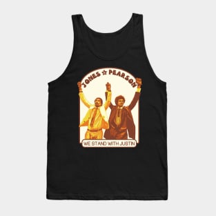 Jones & Pearson - We Stand With Justin Tank Top